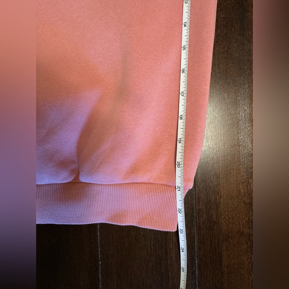NWOT Nike Women's Nsw Club Flc Crestd Sweatshirt Coral White - Picture 12 of 13